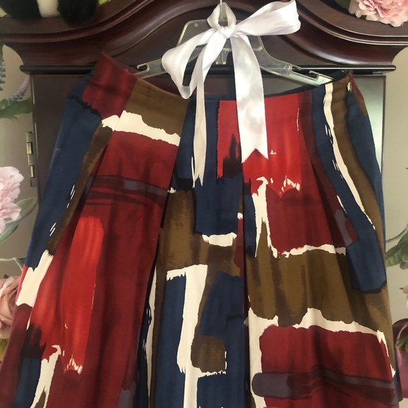 Like New Sunny Leigh color block fashion A line skirt - Picture 1 of 3